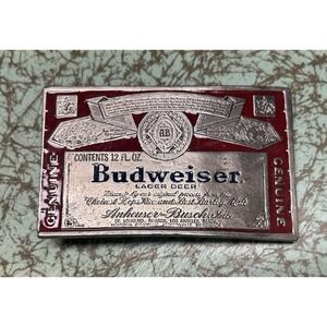 Vintage Budweiser Belt Buckle